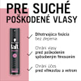 Lak na suché a poškodené vlasy Power 5 Schwarzkopf taft