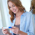 Schwangerschaftstest mit digitaler Anzeige der Woche Clearblue