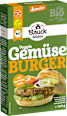Fertigmischung Veggie Gemüse Burger, vegan Bauck Mühle