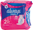 Hygienické vložky classic clean feel protection maxi always