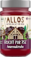 Fruchtaufstrich, Frucht Pur Amarenakirsche 75% Frucht ALLOS