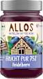 Fruchtaufstrich, Frucht Pur Heidelbeere 75% Frucht ALLOS