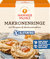 Makronenringe mit Marzipan & Aprikosenkonfitüre (2 Stück) Hammermühle