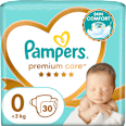 pleny Newborn, velikost 0 Pampers Premium Care