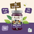 Fruchtaufstrich, Frucht Pur Pflaume 75% Frucht ALLOS