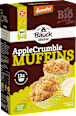 Backmischung AppleCrumble Muffins, glutenfrei Bauck Mühle