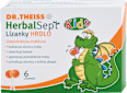 Lízanky HerbalSept Kids Hrdlo  DR.THEISS