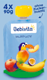 Quetschie Kinderspass Multifrucht ab 1 Jahr (4x90 g) Bebivita