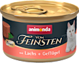Мус за котки със сьомга и птиче месо animonda