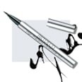 tekutá oční linka High Precision 01 Black ARTDECO