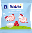 Babysnack Reiswaffel Himbeere Joghurt, ab 8 Monaten Bebivita