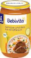 Menü Gemüse-Reis mit Rindfleisch, ab dem 12. Monat Bebivita