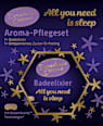 Geschenkset Badeelixier All you need is sleep 2tlg Dresdner Essenz