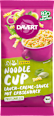 Fertiggericht, Noodle Cup Lauch-Creme-Sauce mit Erbsenhack Davert