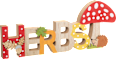 Holzschriftzug Herbst  BOLTZE