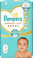 Plenice velikost 3 (6-10 kg) Pampers Premium Care
