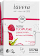 Tuchmaske Glow mit Drachenfrucht & Bio-Himbeere lavera NATURKOSMETIK