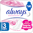 Sensitive absorbante Ultra Night mărimea 3 always