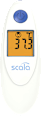 Fieberthermometer SC 8360 kontaktlos Infrarot mit LED Fieberalarm SCALA