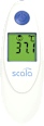 Fieberthermometer SC 8360 kontaktlos Infrarot mit LED Fieberalarm SCALA