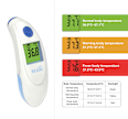 Fieberthermometer SC 8360 kontaktlos Infrarot mit LED Fieberalarm SCALA