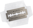 Rasierklingen für Rasierhobel Mühle