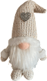 Stoffwichtel, gestrickte Mütze, Füße & Hände, weiß Dekorieren & Einrichten
