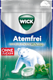 Bonbons Atemfrei mit Menthol zuckerfrei Wick