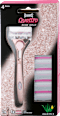 Dámsky holiaci strojček Quattro Rose Gold + 4 náhradné hlavice WILKINSON SWORD