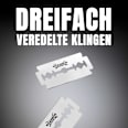 Rasierhobel, Barber´s Style The Edger mit Ersatzklingen WILKINSON SWORD
