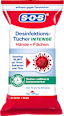 Desinfektionstücher Intense Hand & Fläche SOS