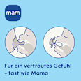 Schnuller Original Night blau/grau 6-16 Monate mam