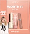 Make-up Set GNTM Worth It Look mit Mascara, Highlighter & Lippenstift L'ORÉAL PARiS