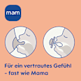 Schnuller Supreme lila/gelb 0-6 Monate mam