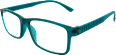 Fertig-Lesebrille türkis +2,50 VISIOMAX