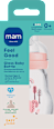 Babyflasche aus Glas Feel Good matt, rosa, von Geburt an, 170 ml  mam