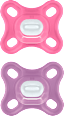 Schnuller Comfort Silikon pink/lila 0+ Monate mam
