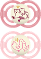 Schnuller Perfect Night Silikon, pink/rosa, ab 16 Monaten mam