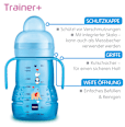 Trinklernflasche Trainer+ creme 4+ Monate 220 ml mam
