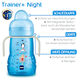 Trinklernflasche Trainer+ Night, creme, ab 4.Monate, 220 ml mam