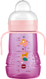 Trinklernflasche Trainer, rosa, ab 4. Monat, 220 ml mam