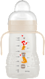 Trinklernflasche Trainer, creme, ab 4. Monat, 220 ml mam