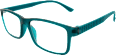 Fertig-Lesebrille türkis +2,00 VISIOMAX