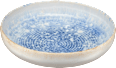Pastateller/Bowl aus Keramik, blau/weiß (23x22,5cm) keine Marke