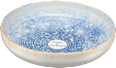Pastateller/Bowl aus Keramik, blau/weiß (23x22,5cm) keine Marke