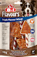 Hundeleckerli triple flavour Wings 8in1