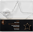LED Metallstern, weiß, warmweiß (30er) Dekorieren & Einrichten