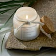 Duftkerze im Glas mit Korkdeckel, weiß Dekorieren & Einrichten