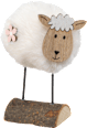 Schaf mit Fellkörper klein, weiß keine Marke
