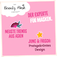 Gesichtsmaske Weiße Tonerde & Apfel Bubble Creme THE Beauty Mask COMPANY
